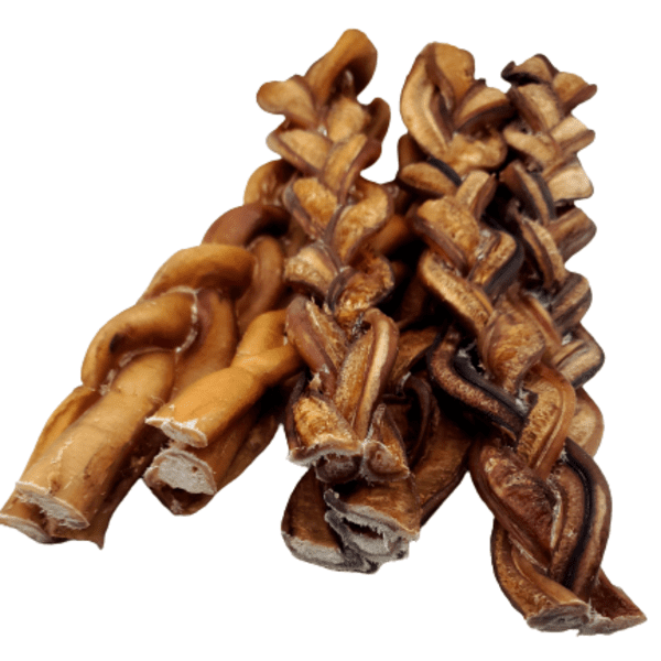 Buy 12″- Bully Stick – Braided – Jumbo- Low Odour Online - Munchie Bones